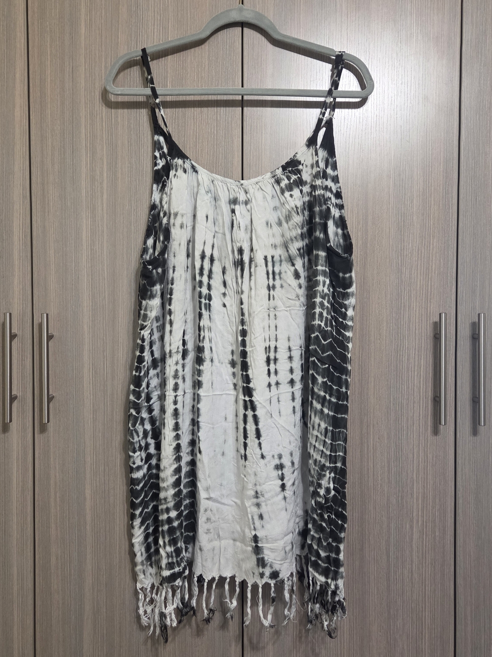 Tie-Dye Swim Cover Up Kaftan